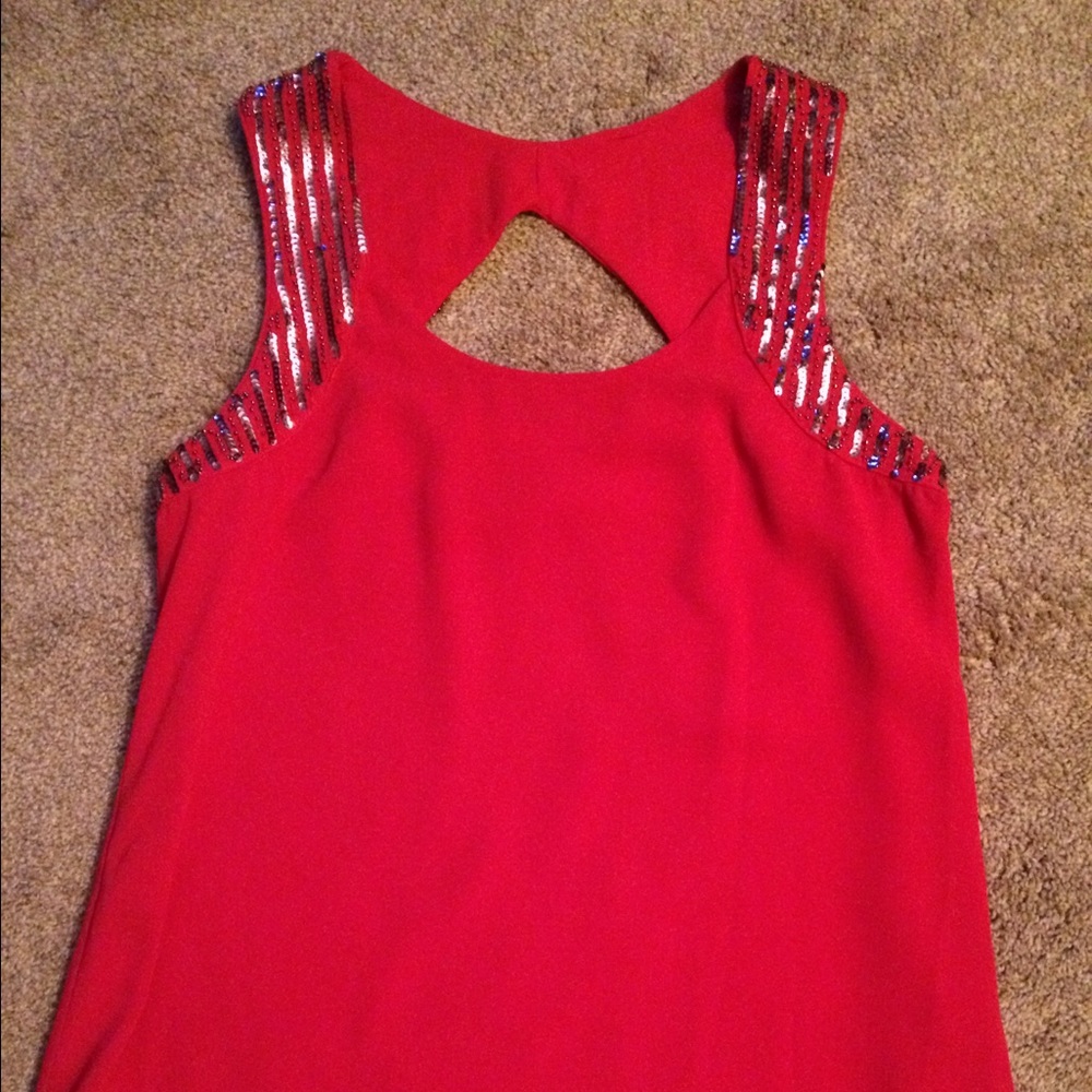 COPY - Red top - stitch fix